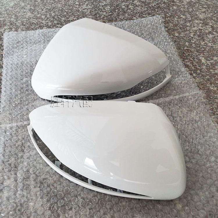 Black/white Side Mirror Caps For Mercedes Benz W205 W222 W213 W238 X205 X253 C217 W463 C253 W253 Cover C S GLC E G Class replace