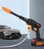 Battery Pressure Washer Up To 100 Bar 600W Garden Car Set