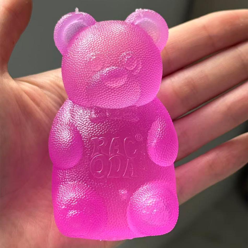 Soft Bear Squishy Little Bear Maltose Pinch Stress Relief Ball Stress Relief Toy Pinch Music  Slow Rebound