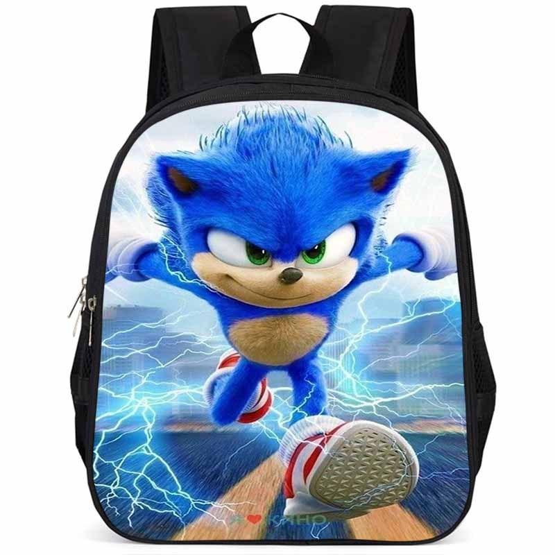 Sonic 15-inch Large Capacity Lightweight Oxford Cloth Backpack For Kids