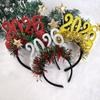 4PCS Christmas Headband Festive Hair Accessories Set for Women Adults Kids 2026 New Year Holiday Party Photo Props Costume