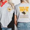 New Style Save The Bees Beekeeper Bumble Bee Earth Day Honey Bee Environmental Nature Lover Tee Crewneck Printed Tshirt Tops