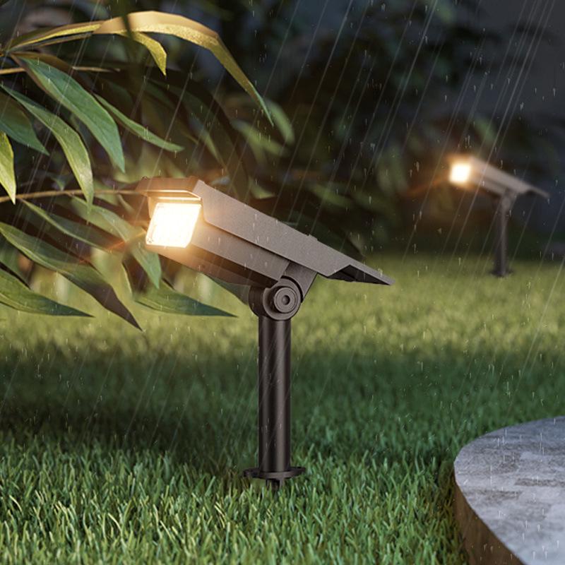 Golden Whistle Solar COB Waterproof Garden, Lawn, and Courtyard Light