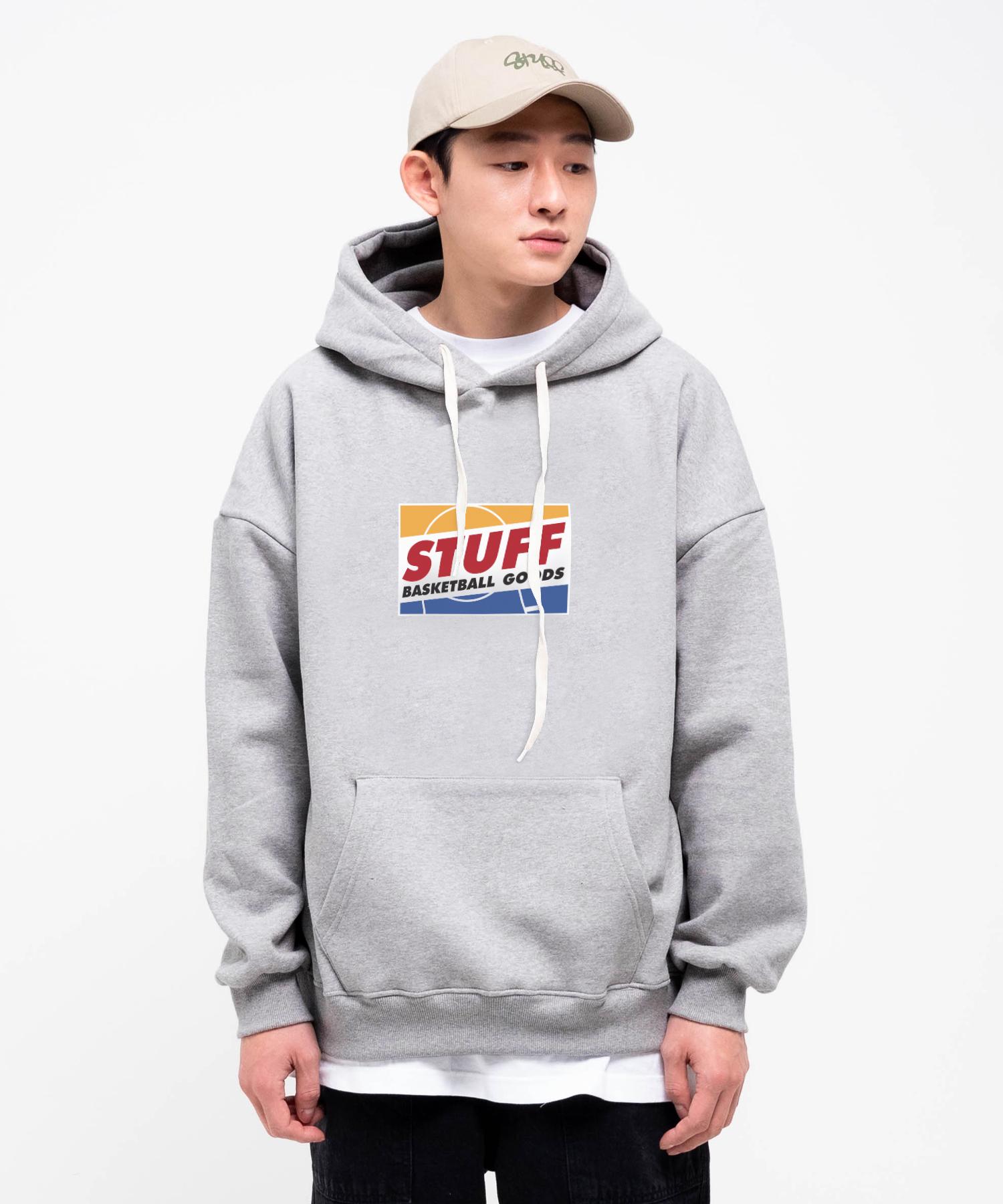 Sturf Coat Goods Hoodie Light Gray/M