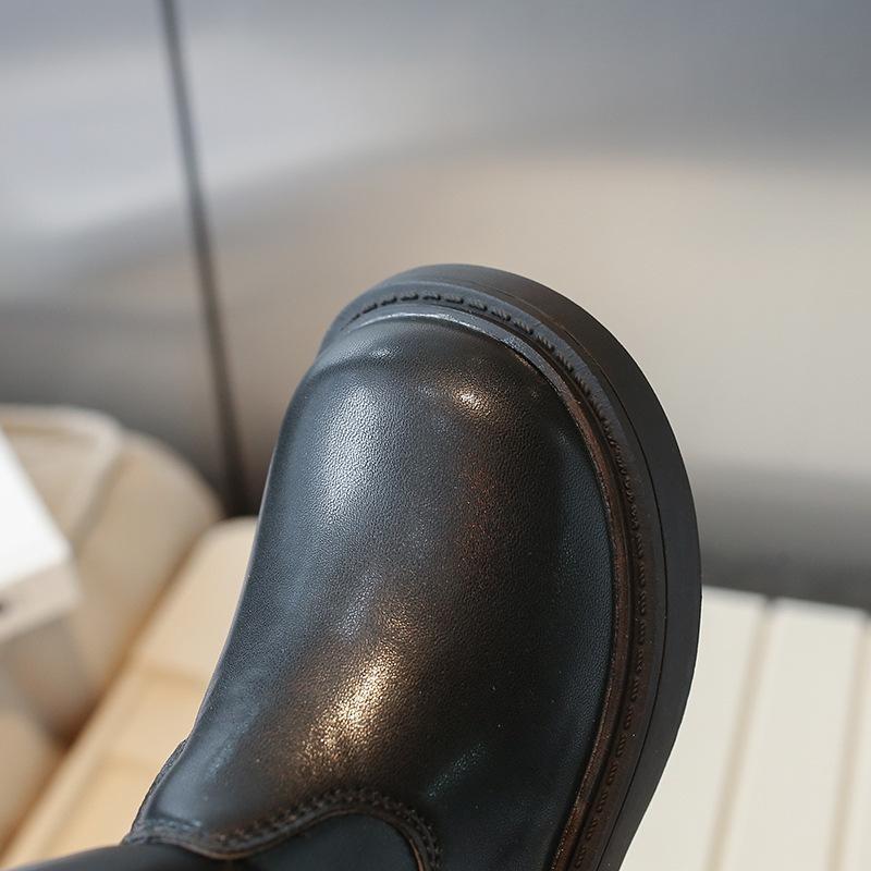 Nové zimní kožené boty Martinovy boty