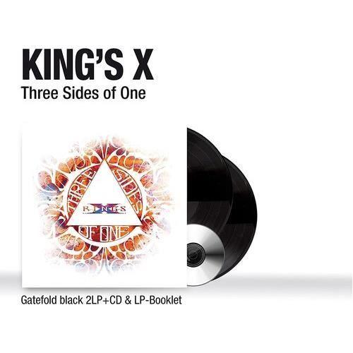 King's X - Three Sides Of One [Vinyl] Gatefold LP Jacket, With Booklet, With CD