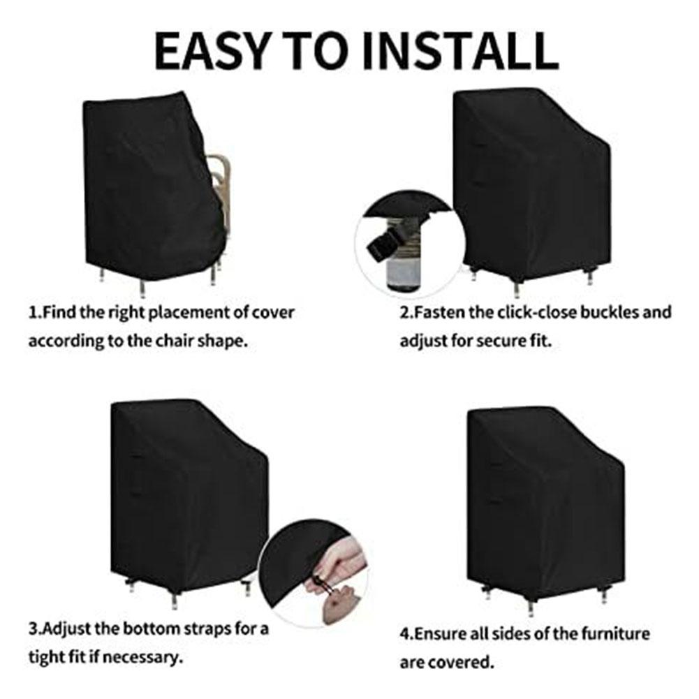 Garden Protection Outdoor Furniture Cover Patio Chair Protection Adjustable Patio Furniture Cover Patio Chair Cover