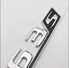 3D ABS Chrome Black E63 S Logo E63S Emblem Letters Sticker Car Trunk Badge For Mercedes Benz E63S AMG W212 W213 Accessories