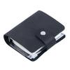 Kreuz Vintage Crazy Horse Leder A9 Drei-Ring Mini-Planer-Abdeckung Rindsleder Notizbuch Tagebuch