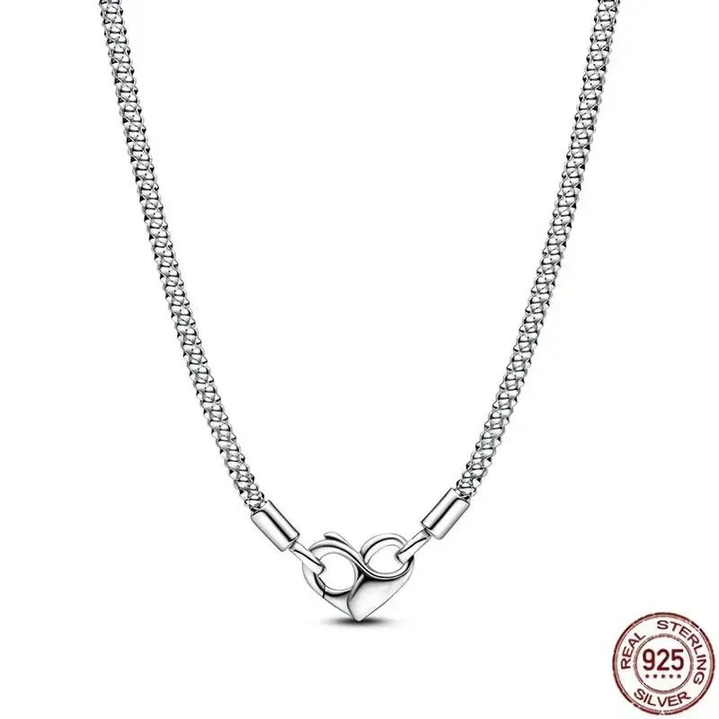 

Elegant Exquisite Zircon Heart Bowknot Necklace Copper Metal Simple Classic Women s High Quality Fine Jewelry Surprise Deliver Family Friends Gifts 45cm коричневый