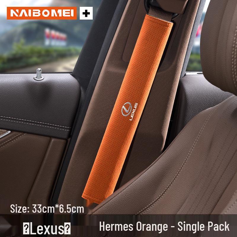 Lexus LS/ES/IS/RX/UX/NX/CT Seat Belt Shoulder Protectors To Prevent Neck Chafing.