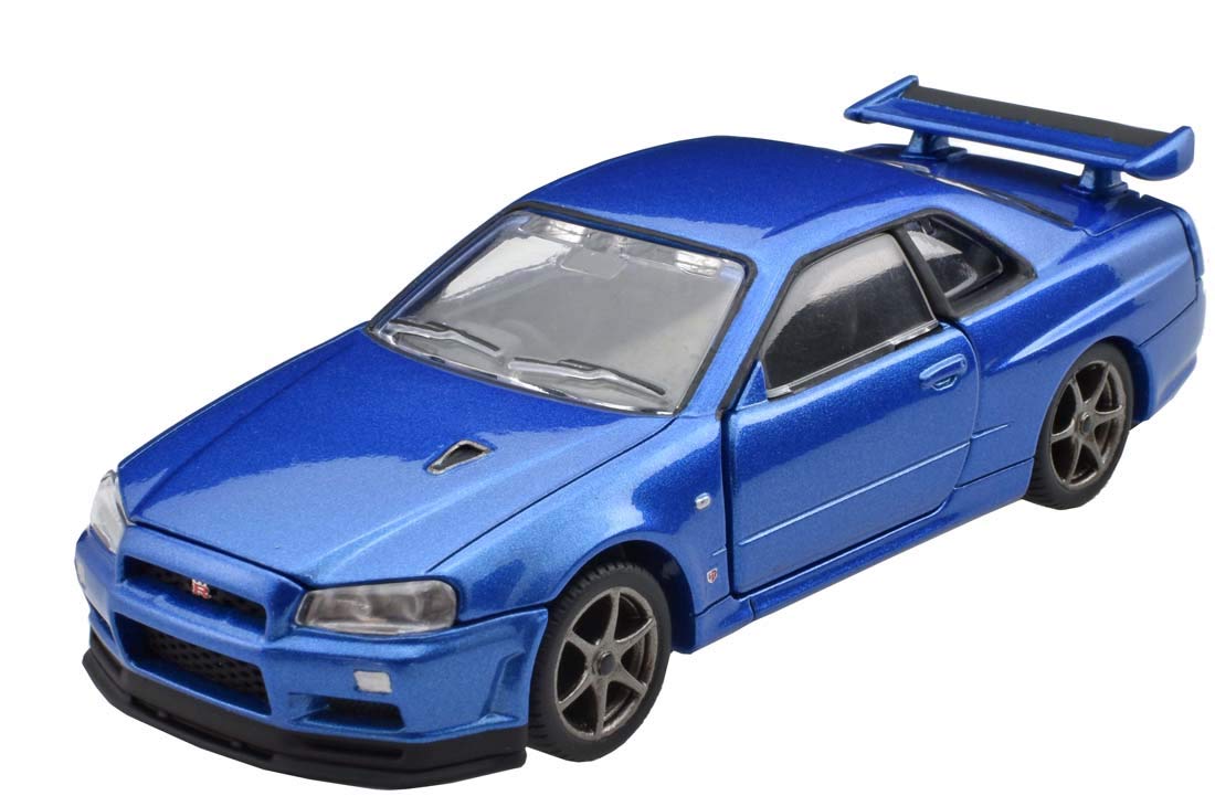 

Tomica Premium RS Nissan Skyline II Nur GT-R V-spec (Бэйсайд Блю) синий