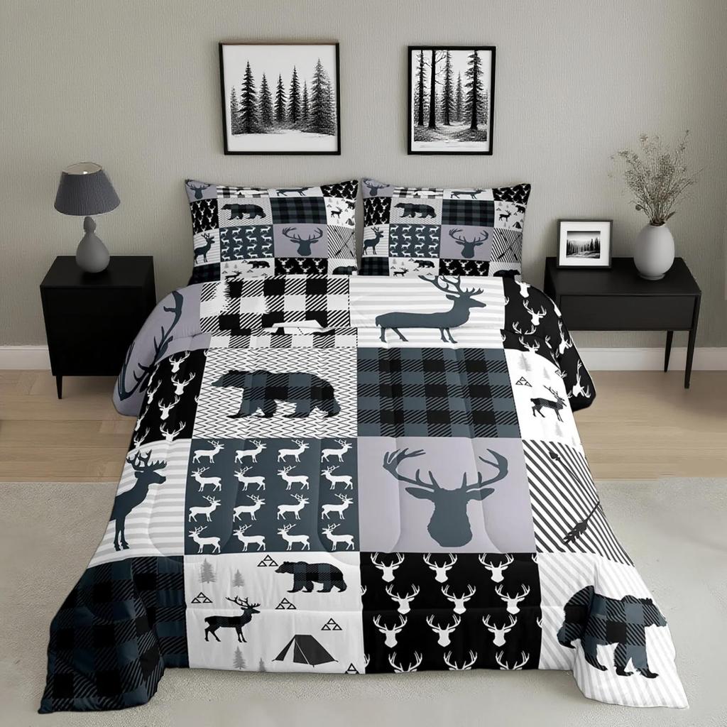 Feelyou Boys Race Car Twin Size Bedding Set Kids Racing Car Comforter Extreme Sports Comforter Set for Teens Cool Car Comforter Car Room Dec
