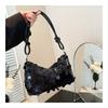 Glitzernde Pailletten Kunstleder Schultertasche, Trendige Damen-Clutch mit Kettenriemen, Retro Abend-Handtasche für Party und den täglichen Gebrauch