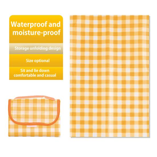 Picnic Mat Waterproof Moisture Proof Easy to Clean Portable Nonwoven Fabric Picnic Mat Folding Picnic Blanket
