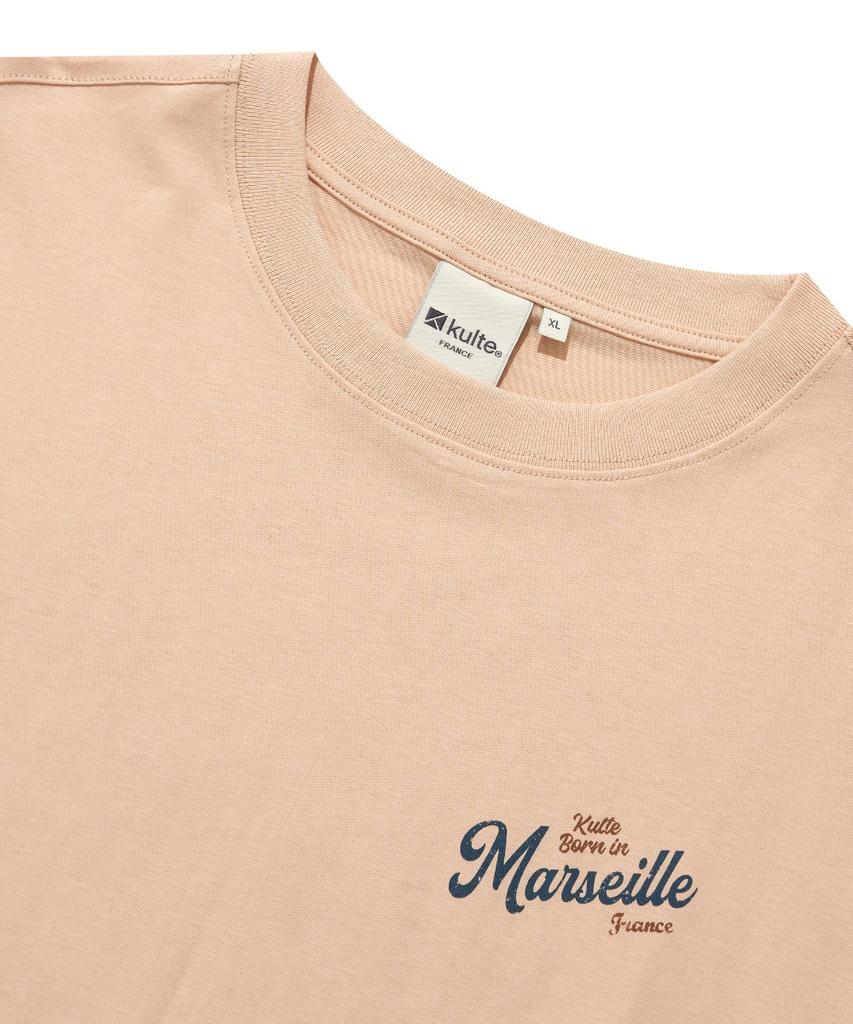 KULTE Marseille Retro T-Shirt_Orange