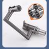 TLXT Wall-Mounted Kitchen Faucet with Digital Display