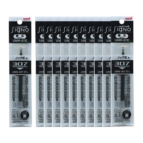 Mitsubishi Pencil Uniball Signo 307 refill 0.7mm black 10 pieces