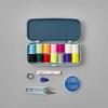 Creative Household Sewing Box Solid Color Mini Portable Travel Wedding Handmade DIY Embroidery Sewing Needle Threader Sewing Kit