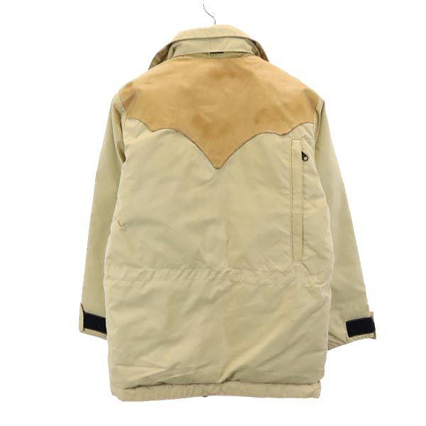 Jaqueta de Pena Masculina RockyMountain Leather design comutado Gore-Tex Couro comutado Usada