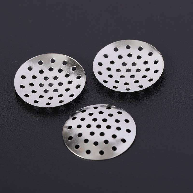 

Самодельная металлическая сетчатая основа для бусин с опорой из пористого диска 14mm (50 pcs/pack)