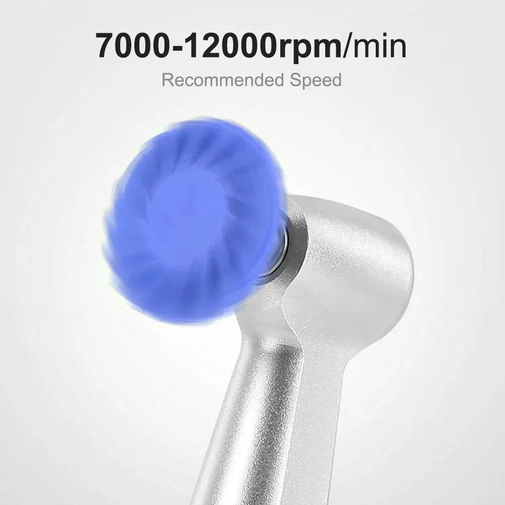 14mm Dental 16pcs Polisher Rubber Wheel Composite Resin Polishing Disc 3 Colors Spiral Flex Brush