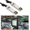 PVC SFP To SFP DAC 25Gbps Cable Black For Routers Firewalls Network Cards Transceivers
