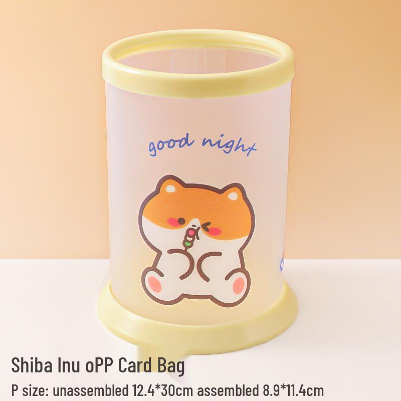 Cute Animal Foldable Pen Holder - Creative and Stylish Desk Storage, Perfect DIY Gift for Students