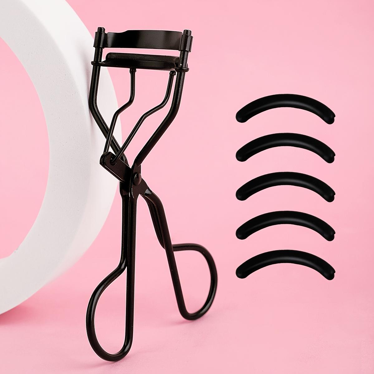 

1PC Professional Eyelash Curler with 5 Replacement Pads, Spring Design for All Eye Types - Lift & Enhance