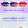 Magic Lip Mask Lip Glaze + Lip Brush | Long-lasting, Waterproof, Anti-smudge Lip Glaze, Plant Moisturizing Formula, Matte Lipstick
