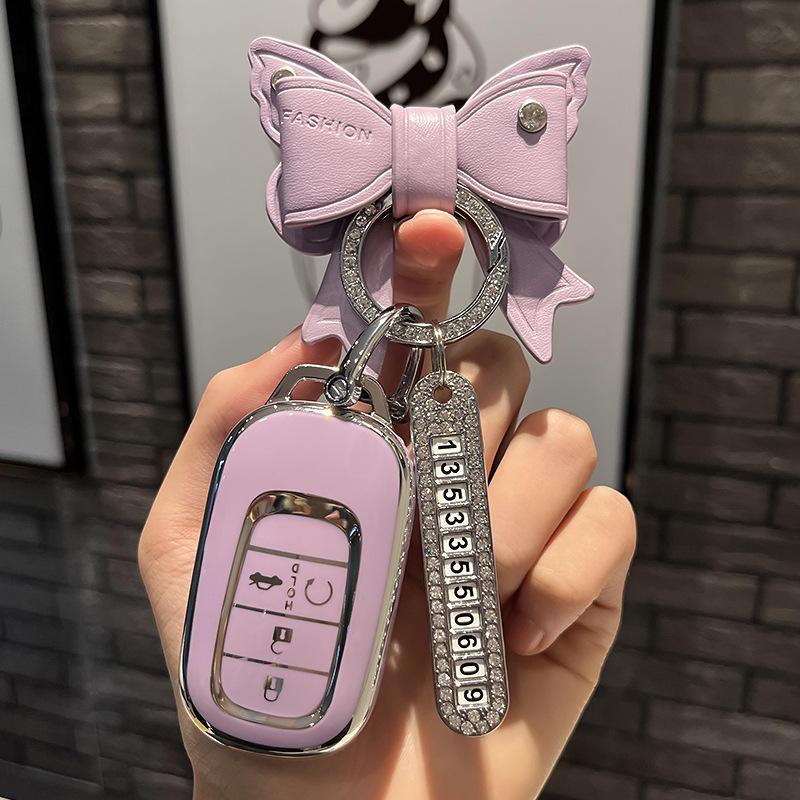 Suitable for HondaZRVKey cover23StyleCRVType GridXRVThe 11 Th Generation Civic Auto Key Shell