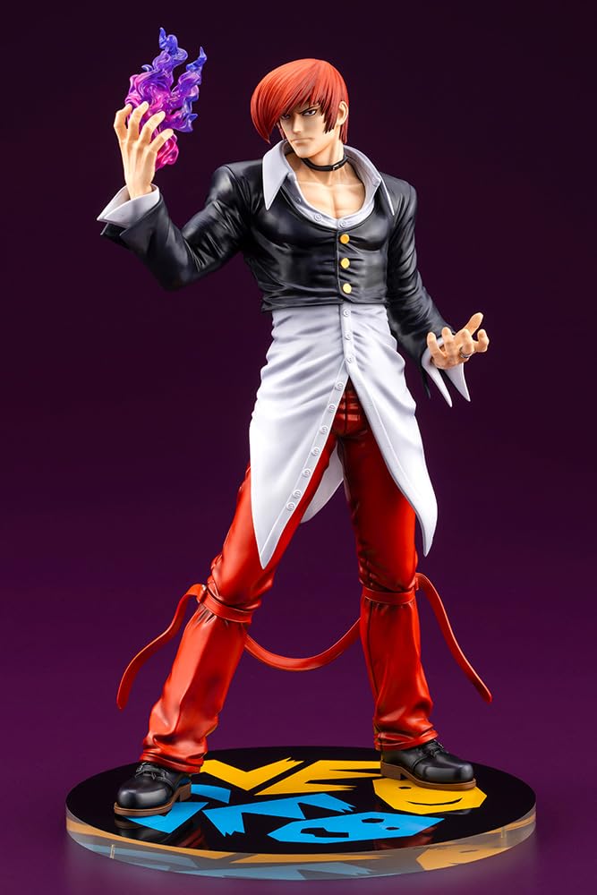 Kotobukiya Iori Yagami THE KING OF FIGHTERS Scale PVC Painted Complete Figure '98 Ver. 1/8