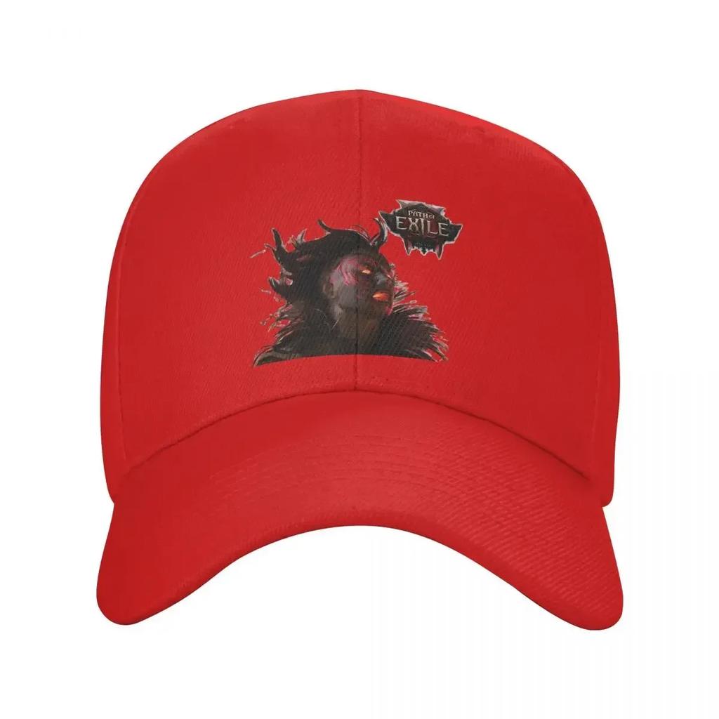 Path Of Exile Multicolor Hat Peaked Womens Cap Fitted Personalized Visor Protection Hats
