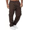 Tactical Pants Mens Cargo Work Pants With Multiple Pockets Durable Polyester For Outdoor Hiking