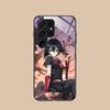 Akame Kurome Glass Mobile Phone Case for Samsung Galaxy S26 S25 S24 S23 S22 S21 S20 Note20 Plus FE Ultra Colorful Cover