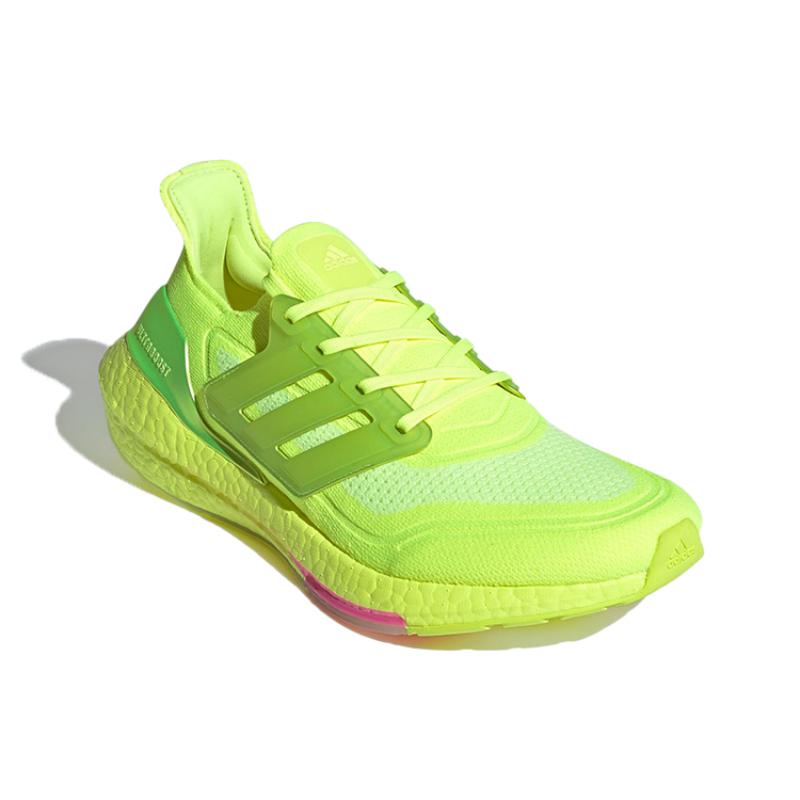 Adidas Ultra Boost 21 Solar Yellow Sneakers FY0848