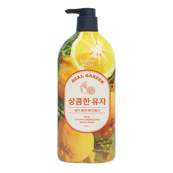 

HAPPY BATH Real Garden Yuzu Vitamin Vitality Body Wash 900g