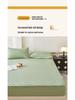 Class A Waterproof Quilted Mattress Protector - Dustproof, Skin-Friendly, Single/Double Bed Cover.