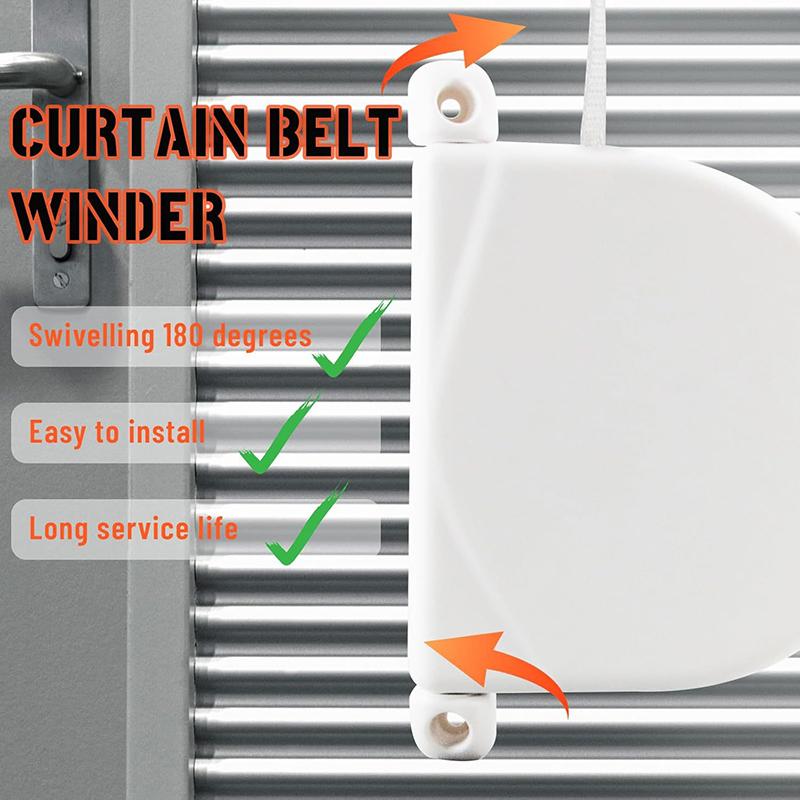 Screw On Belt Winder Portable Easy To Install Curtain Accessories Mini Roller Shutter Strap Repair Kit For Roller Shutters