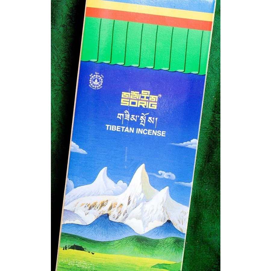 Men-Tsee-Khang/Men-Tsee-Khang Incense - Value Pack Triple SORIG Tibetan Incense Big, Approx. 20 Sticks X 3 Bundles