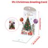 Christmas 3D Pop Up Greeting Card Money Envelope Set Merry Christmas Decor for Home 2025 Navidad Natal Xmas Gifts New Year 2026