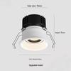 Oeny 7W 5000K High CRI Narrow Bezel LED Downlight