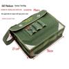 Durable Multifunctional Canvas Electrician Tool Bag - Large Size, Wear-Resistant, Single Shoulder Design