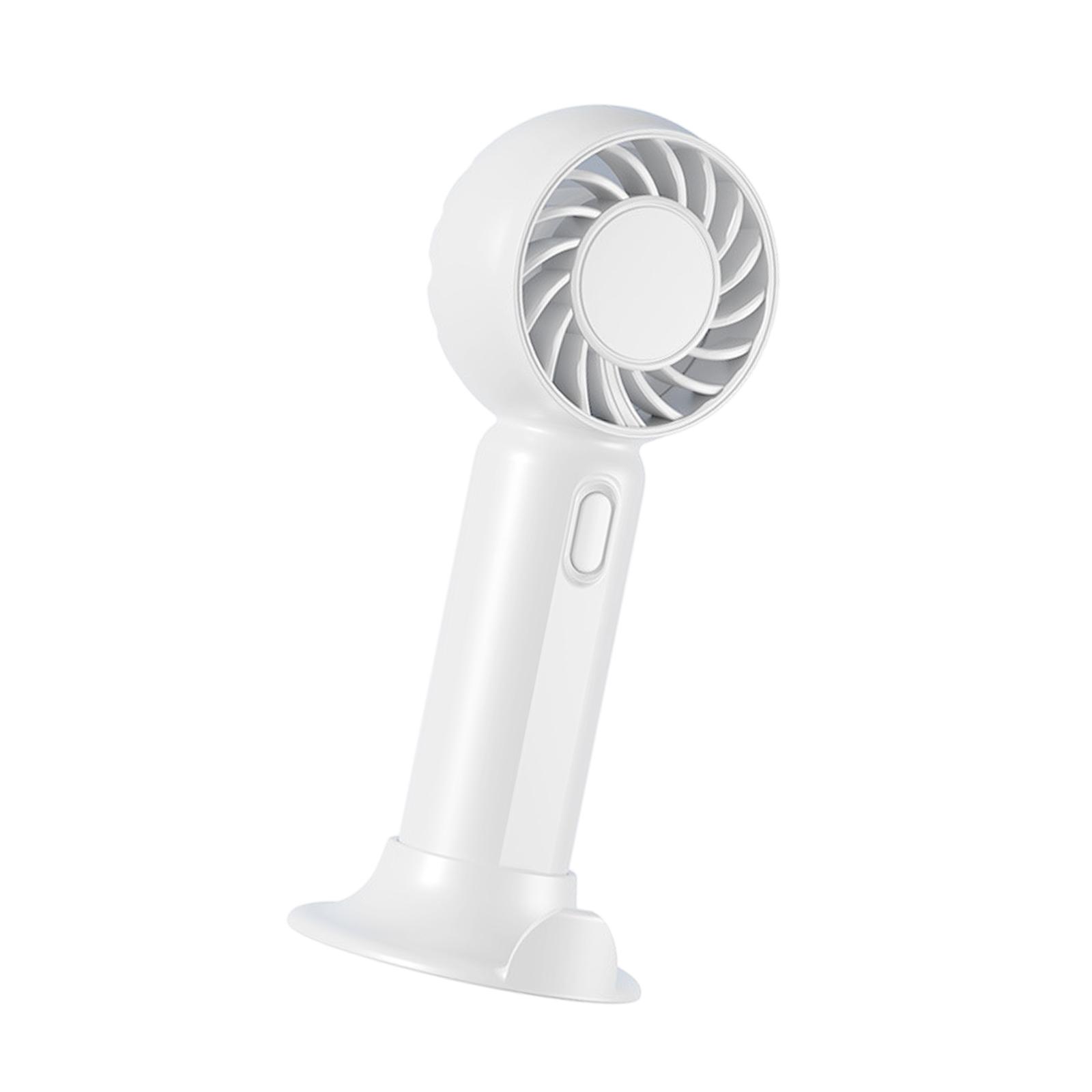 Handheld Fan 3 Speeds Adjustable Air Cooling Fan Desk Fan Portable Fan Personal Fan for Indoor Working Bedroom Traveling Outdoor