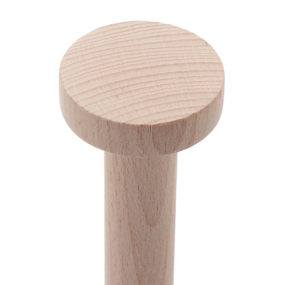 Kitchen Double Side Baking Supplies Wooden Cake Tools Egg Tart Tamper Pastry Pusher
