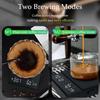 Delicate Portable Coffee Scale With Two Brewing Mode 0.1g Accuracy Measurement And USB Rechargeable Design
