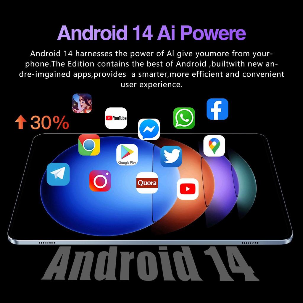 Pad6S Pro 12+512GB Smart Tablet with Shipping Options