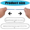 3PCS Efficient Rubber Garbage Bag Retainers Stretch Elastic Bands For Indoor Outdoor Trash Containers Efficient Bands