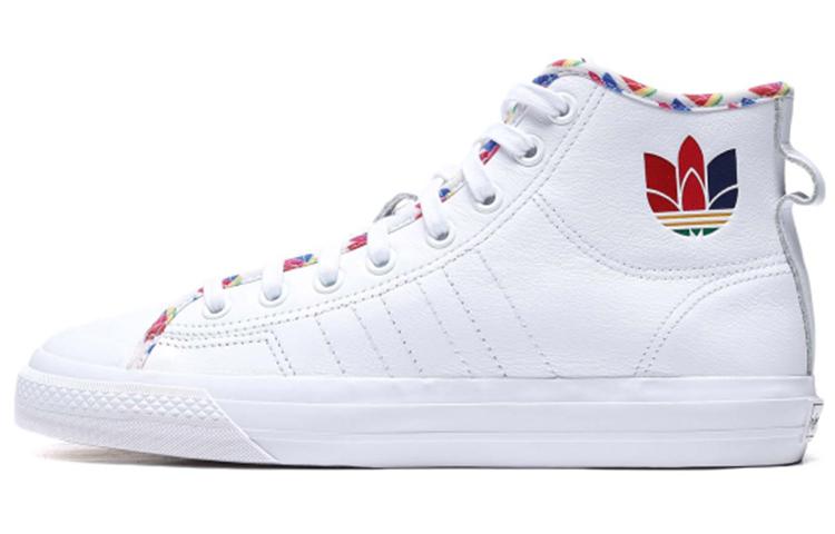Adidas Nizza High Cloud White Multi FY2848 36.5