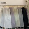Yinmu Women's Spring Elastic High Waist Korean Style Plus Size Casual Wide Leg Pants